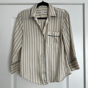Gap Satin Button Down